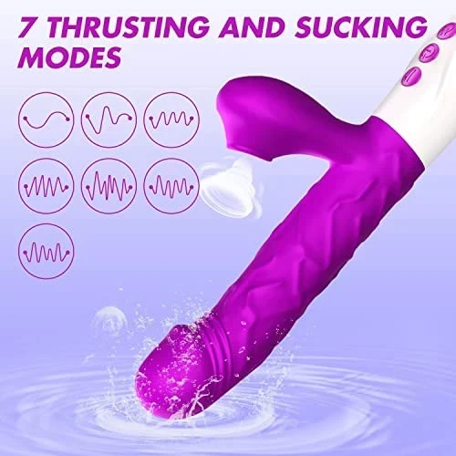 Dual-Action Pulsating Rabbit Vibrator (Ultra-Soft Silicone)